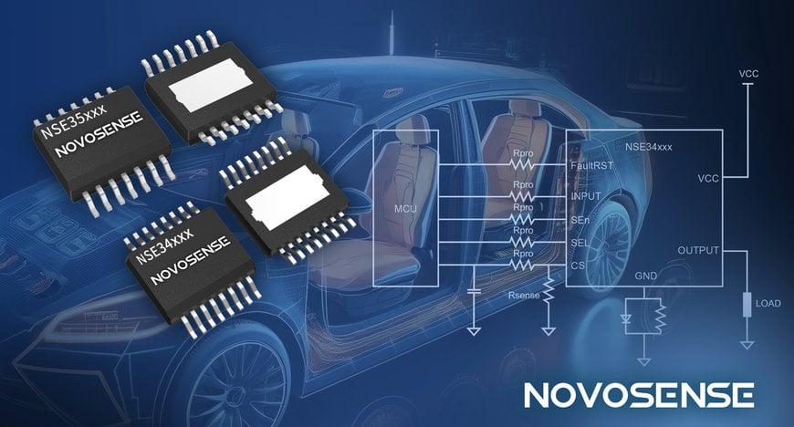 NOVOSENSE Unveils Automotive-Grade High-Side Switches at Electronica 2024